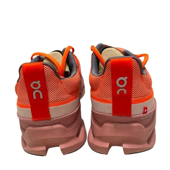 🌟🌼On Cloud Running/Cloud Surfer Trail. Orange Athletic Shoes. NWOT NO BOX. - Picture 4 of 16